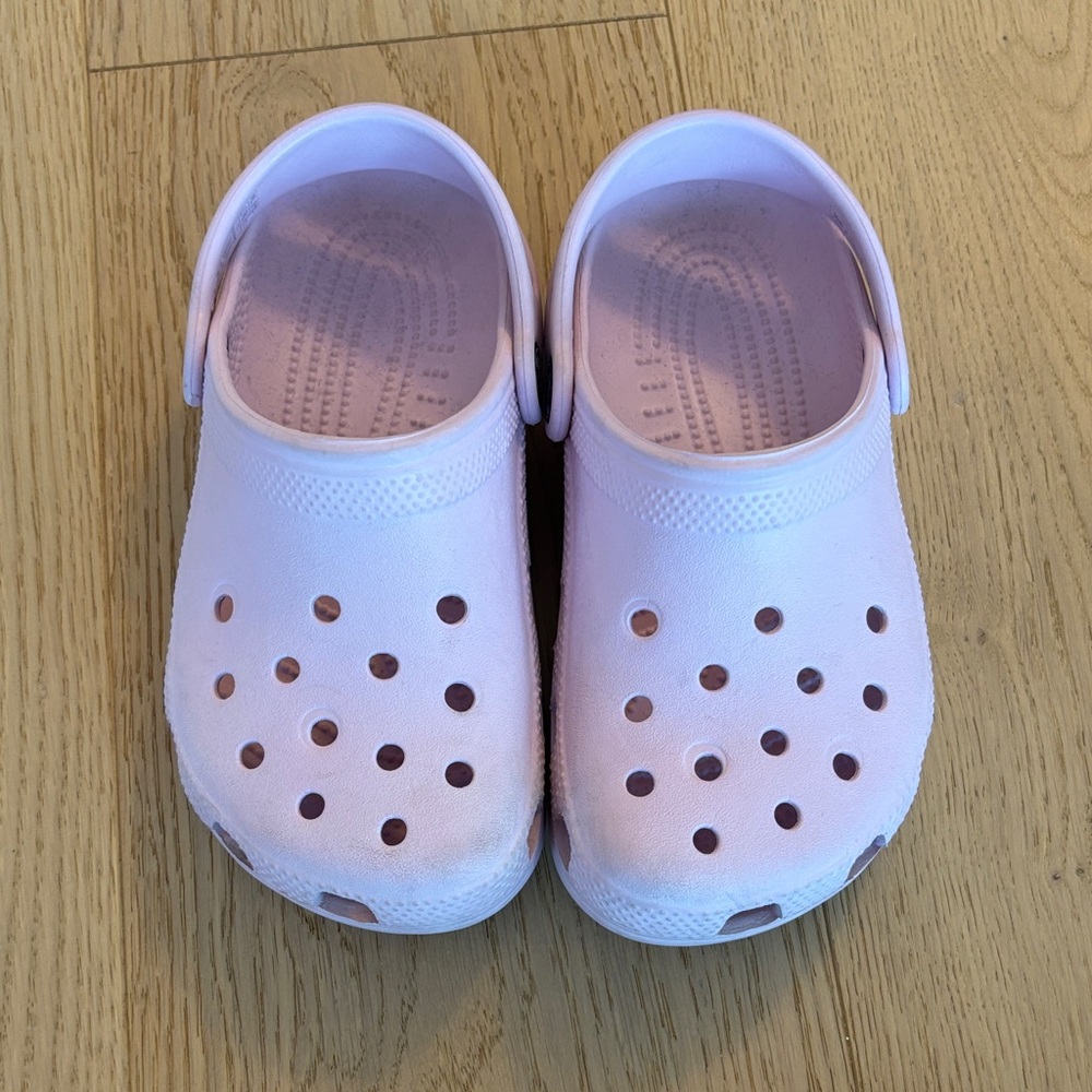 CROCS Light Pink Kids Slippers